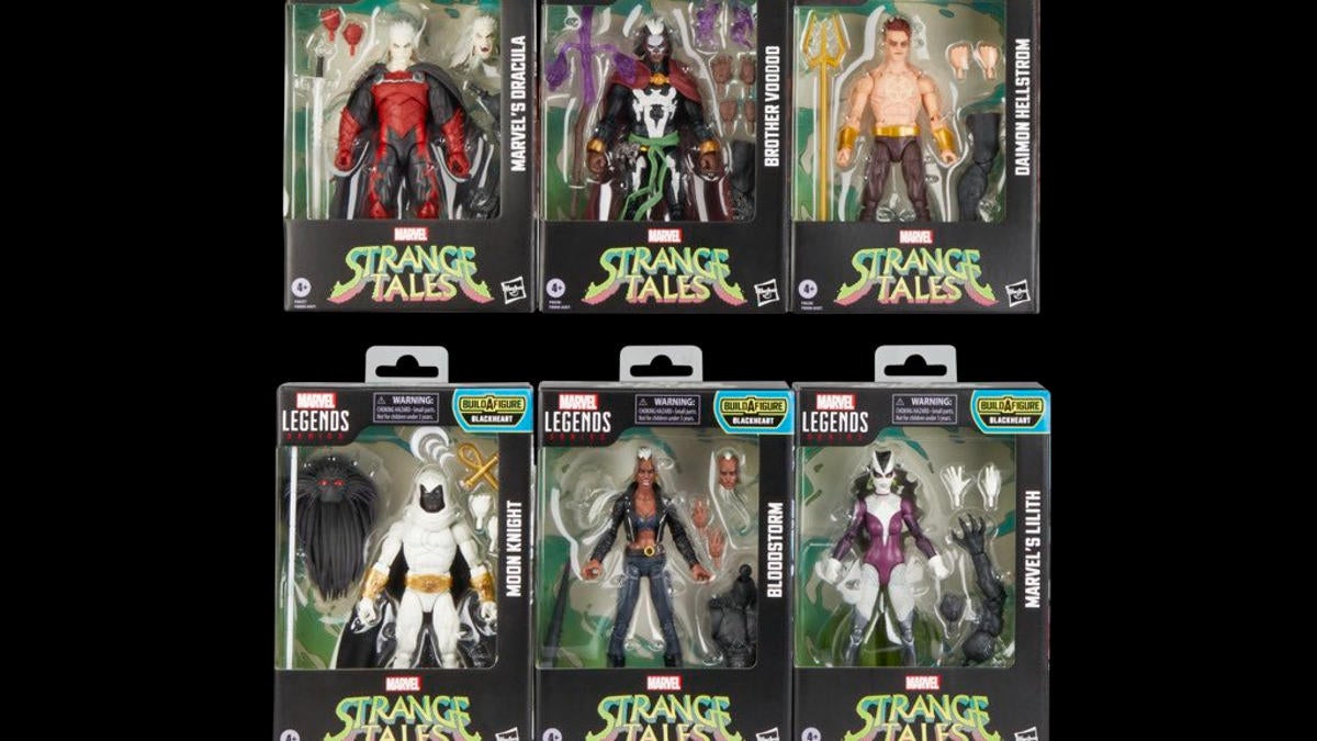 Волна сборки фигурок Marvel Legends Strange Tales Blackheart выйдет 20 июня