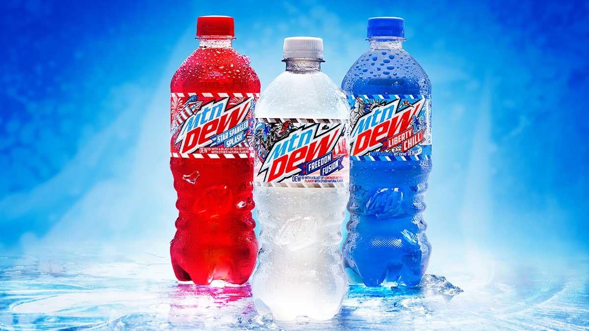 MTN DEW выпускает три новых вкуса к лету