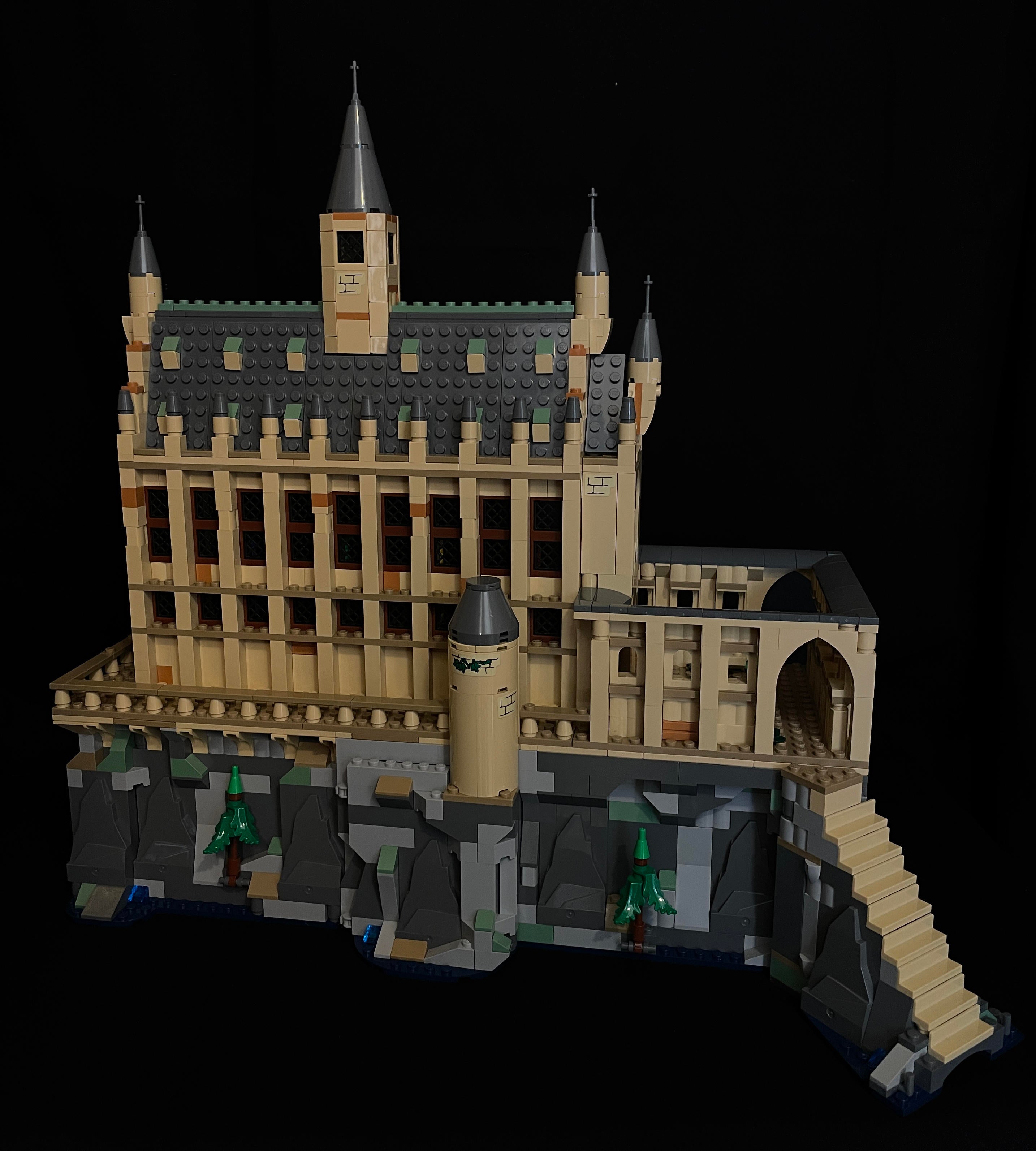 Замок Хогвартс LEGO Harry Potter: Обзор Большого зала: Дамблдор гордится