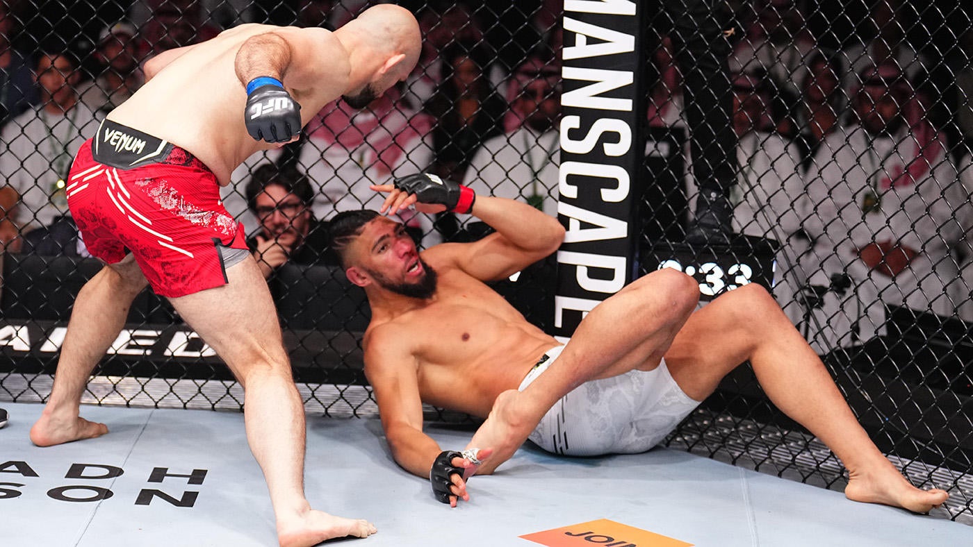 UFC Fight Night results, highlights: Volkan Oezdemir scores brutal KO of Johnny Walker in Saudi Arabia