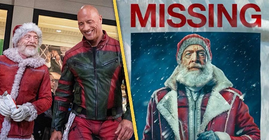 Red One: Dwayne Johnson Reveals First Poster of JK Simmons's Santa ...