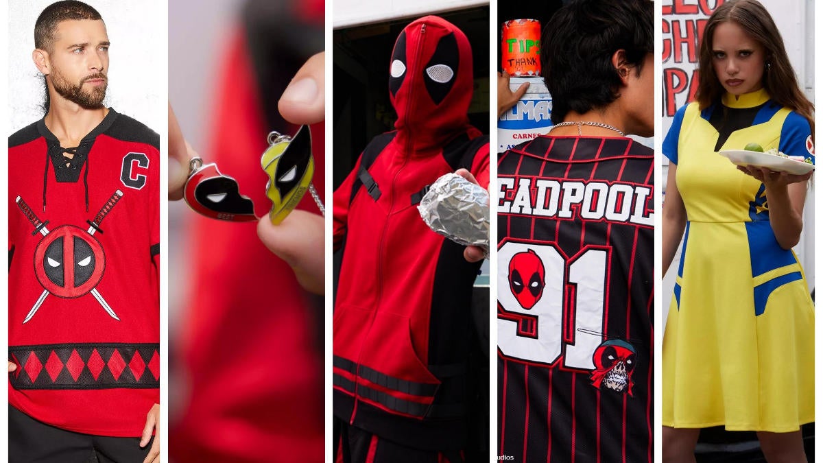 Deadpool & Wolverine Fashion Collections Drop With Hoodies, Jackets, Jerseys, and More