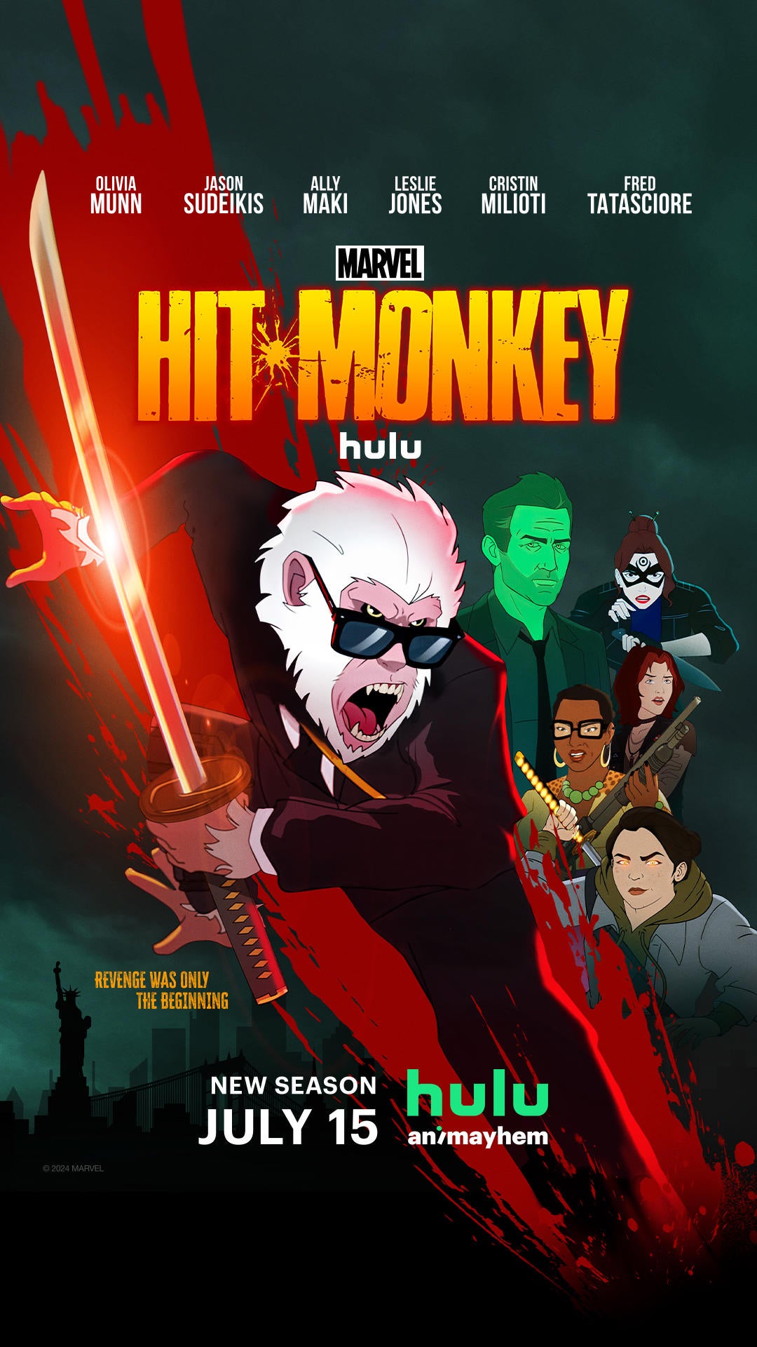 Hit-Monkey Season 2 получил новый трейлер и постер