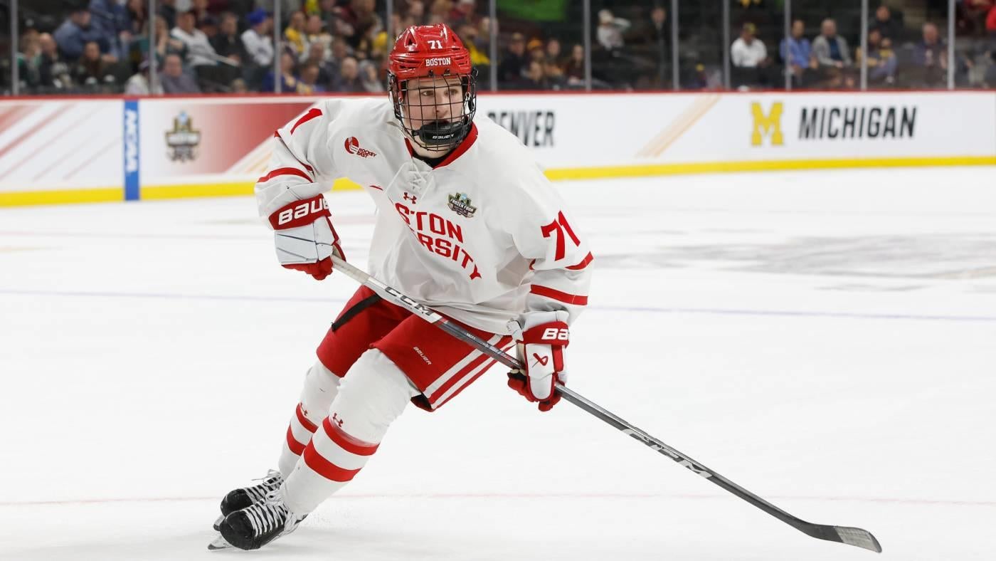 
                        NHL Draft 2024: Sharks expected to take Macklin Celebrini with top pick
                    