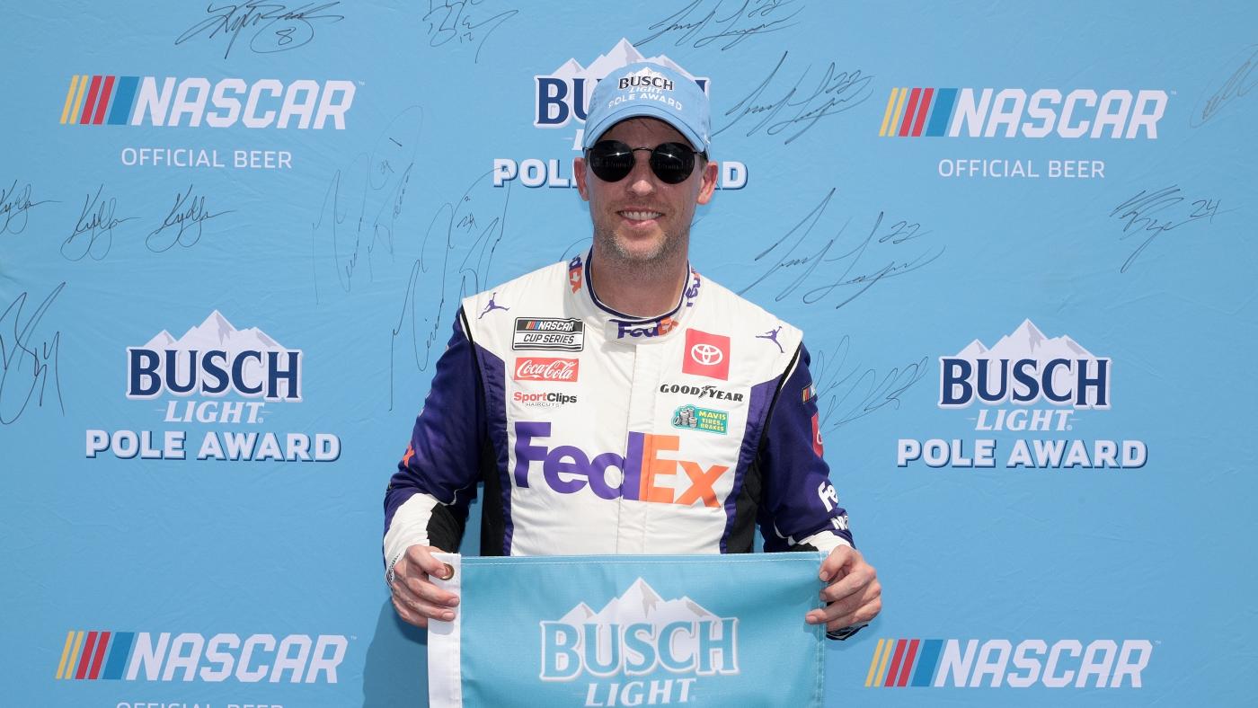 NASCAR at Nashville qualifying results, starting lineup: Denny Hamlin wins his second pole for Ally 400