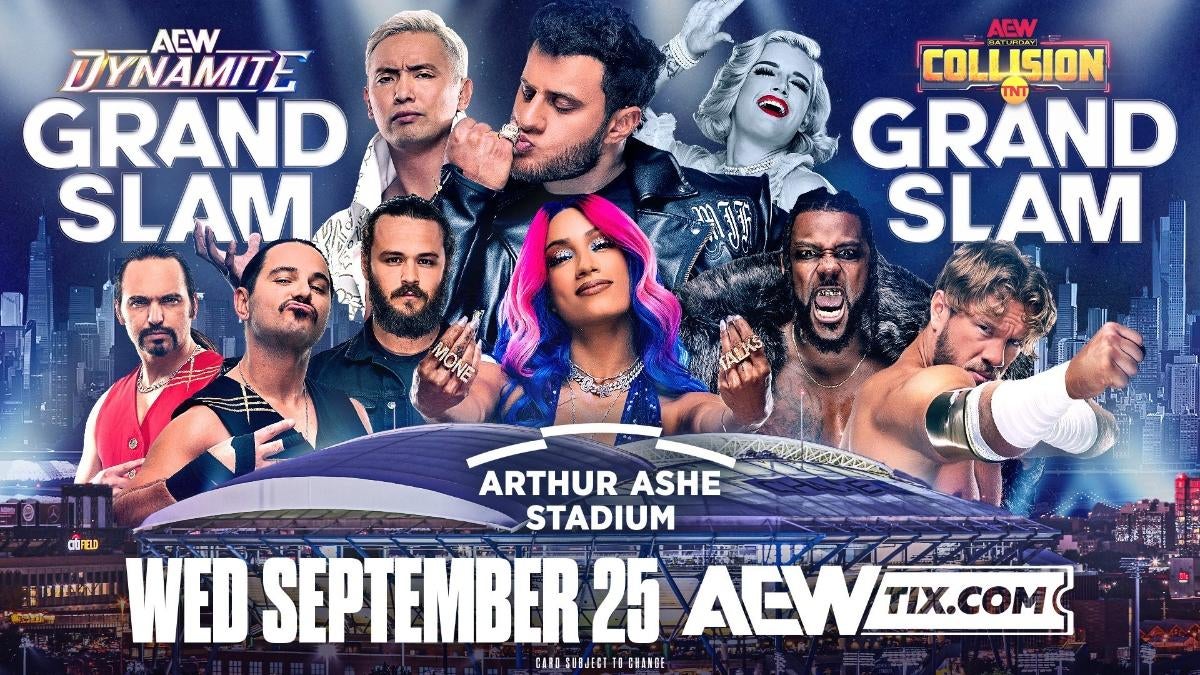 AEW Grand Slam Preview: Danielson vs. McGuinness, Title Matches, Collision Card