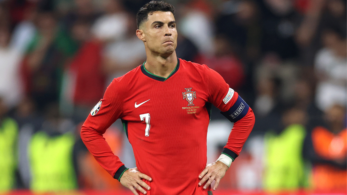 Cristiano Ronaldo in tears after Jan Oblak's penalty save keeps Portugal and Slovenia tied in Euro round of 16