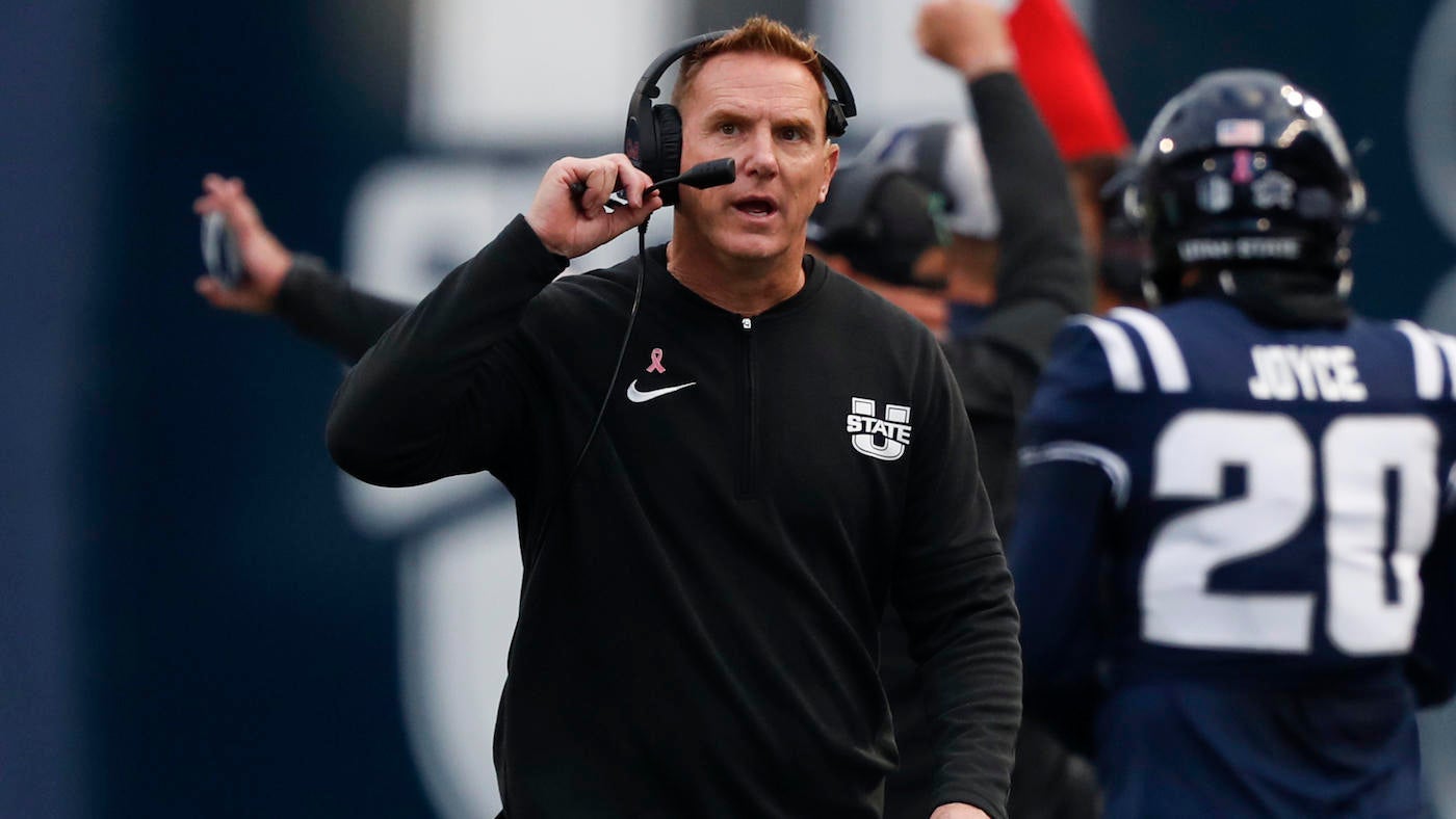 Utah State's Blake Anderson placed on leave, not expected to return as team's coach, per report
