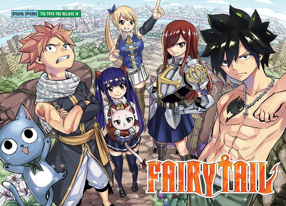 Fairy Tail возрождает оригинальную мангу с новой специальной главой