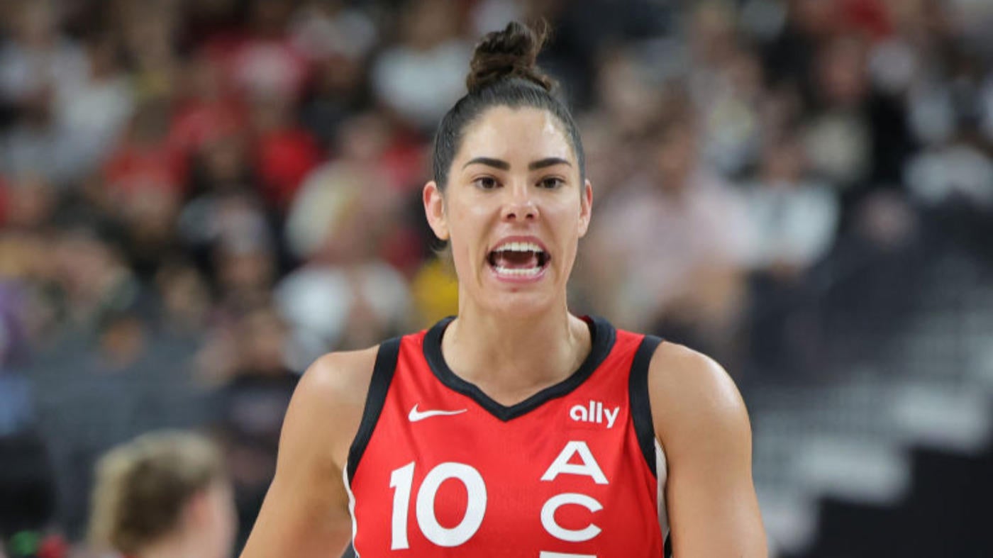 Aces' Kelsey Plum bounces back from two-point outing to lead blowout victory over Caitlin Clark, Fever