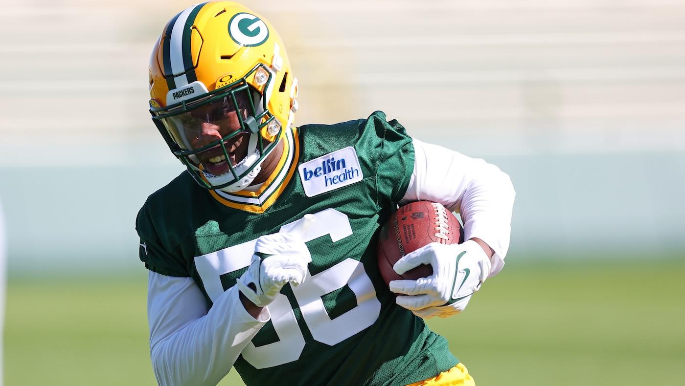 Quay Walker says Packers’ second-round pick has been ‘flying around’ on the practice field