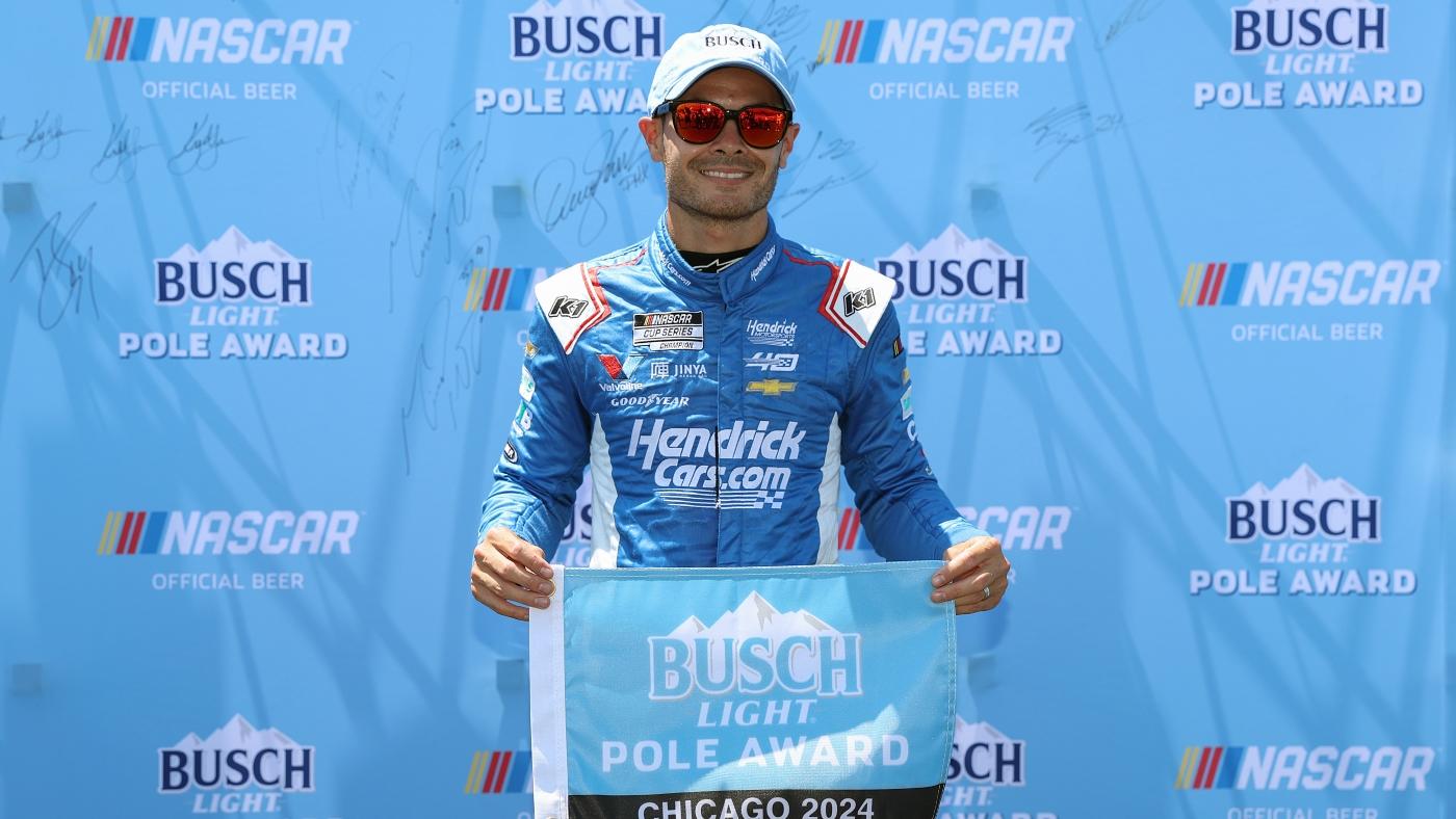 NASCAR Chicago Street Course 2024 starting lineup: Kyle Larson takes fifth pole of year for Grant Park 165