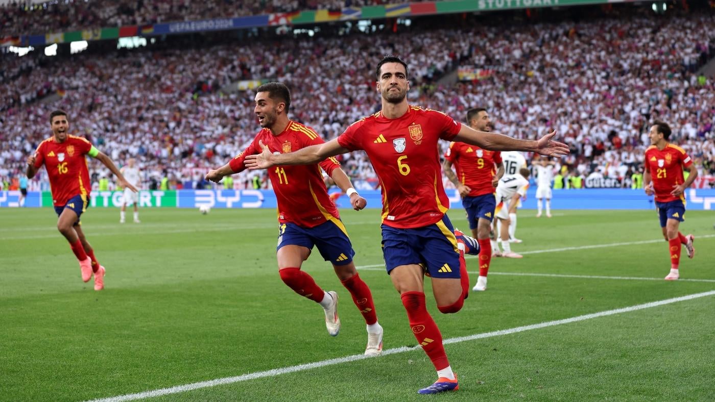 Ranking UEFA Euro 2024 semifinalists: Spain on top, France and England right behind