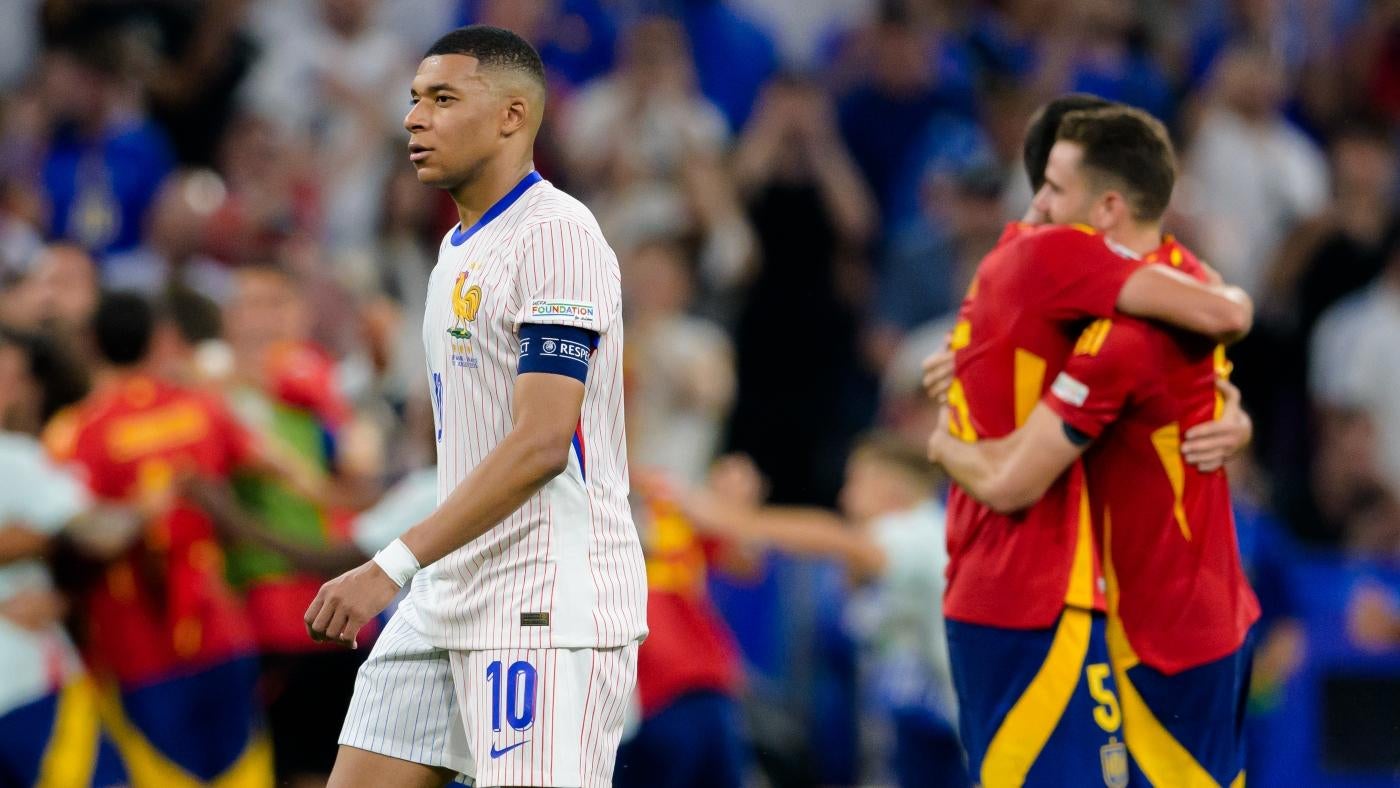 UEFA Euro 2024: Goal shy France's defense-first policy falls short vs. Spain in semifinals