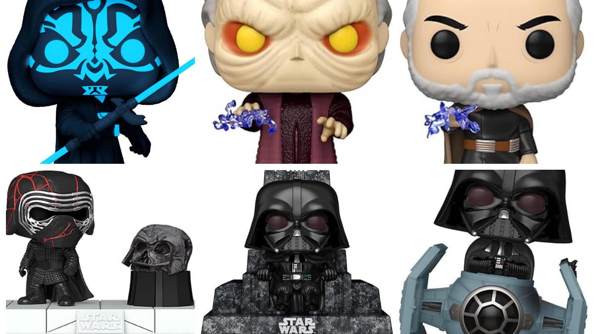 «Звездные войны: Темная сторона Funko Pops» включает голограмму Дарта Мола, эксклюзив