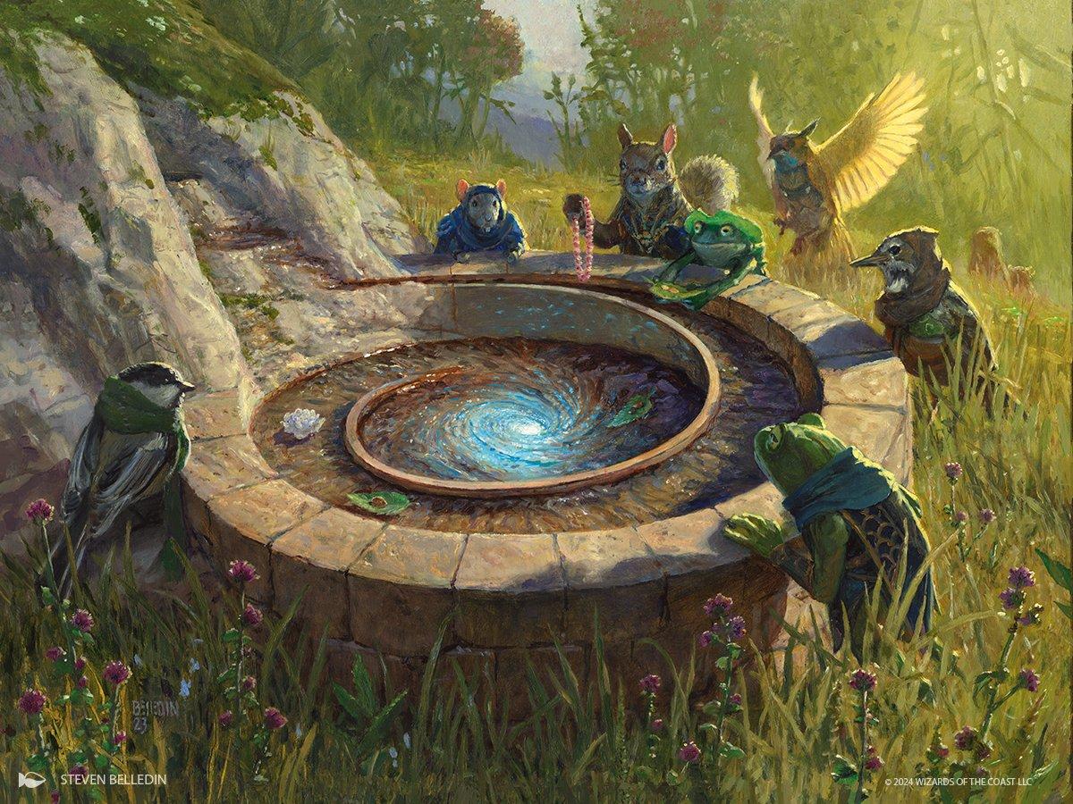 Предварительный обзор карты Magic: The Gathering Bloomburrow — встречайте Китсу и Призывателя Силы Долины (эксклюзивно)