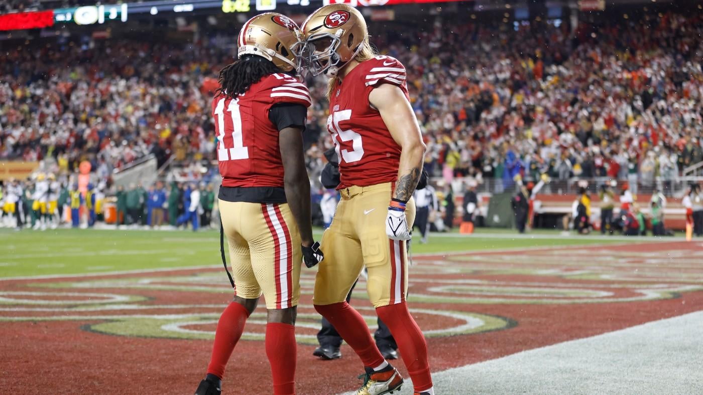 Here's why George Kittle is 'not concerned' about teammate Brandon Aiyuk's contract situation
