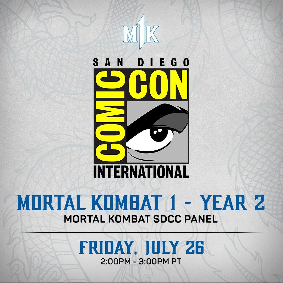 Планы второго года Mortal Kombat 1 будут раскрыты на SDCC