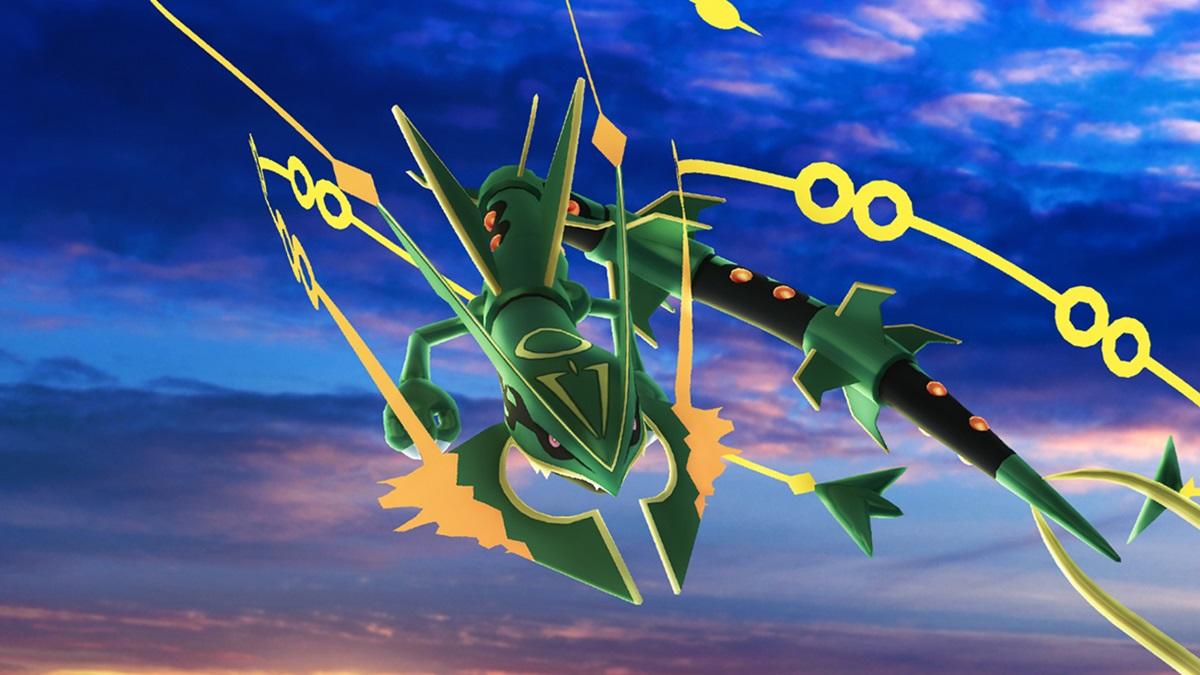 Pokemon Go объявляет о мероприятии по макияжу Mega Rayquaza