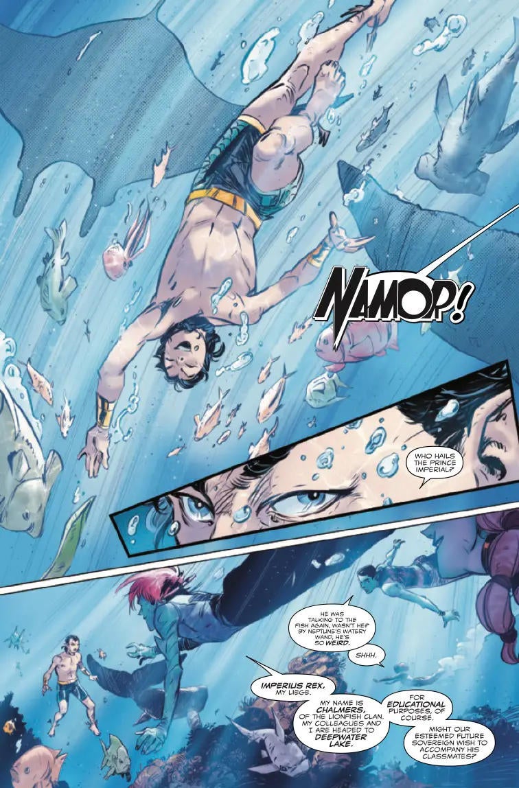 Marvel Previews New Namor Series