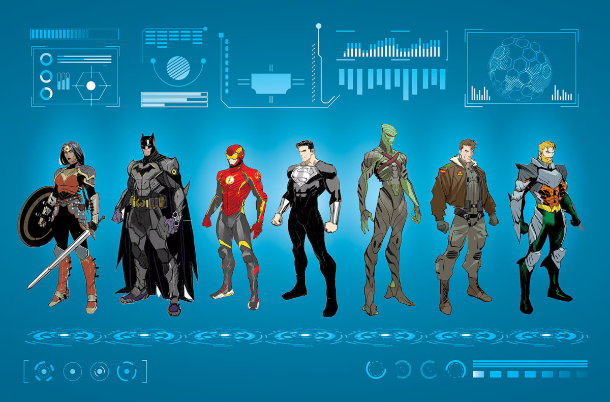 DC Superheroes Redesigned With Armor, New Costumes