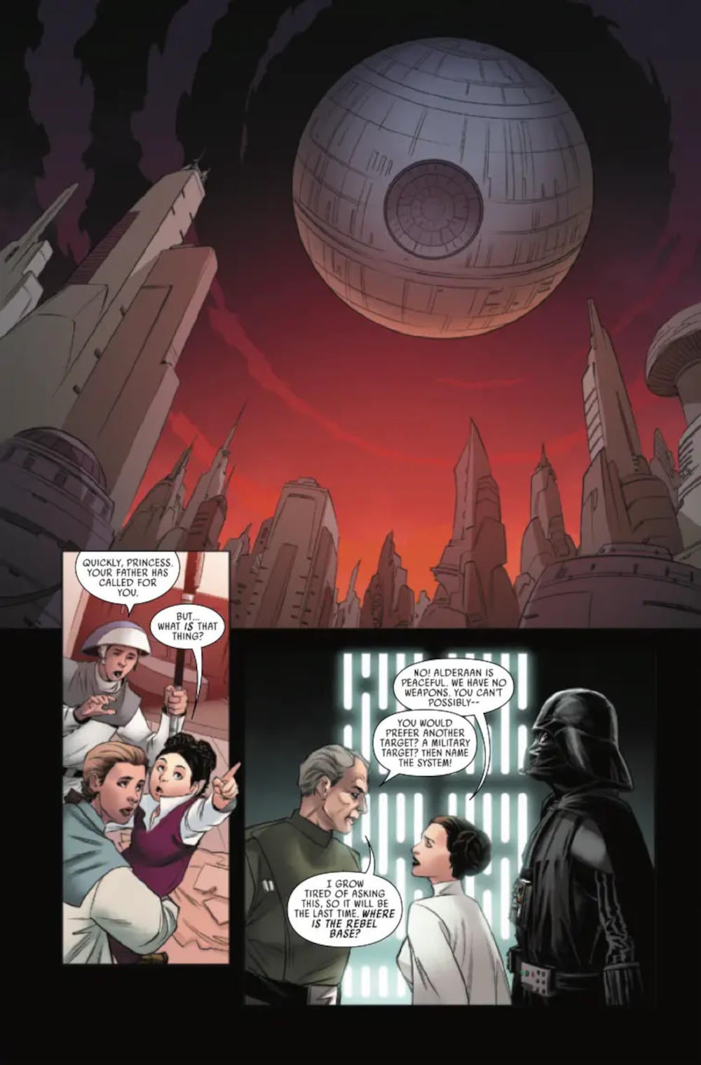 Star Wars: Marvel Comic Reveals Stunning Moment From Original Movie