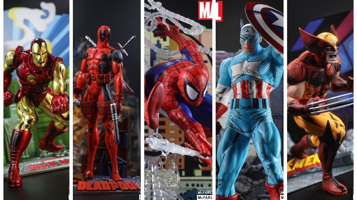 Вторая волна постановочных фигурок Marvel от McFarlane Toys выйдет 10 октября