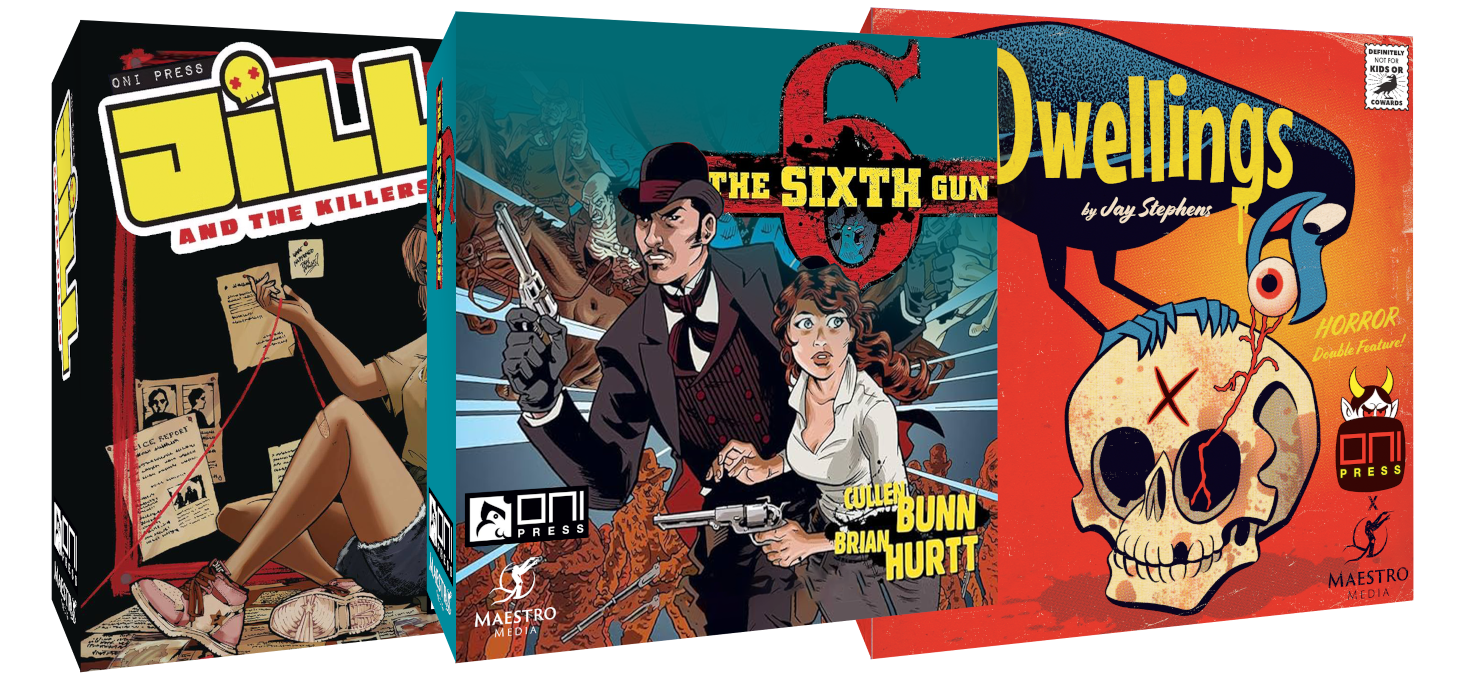 Oni Press Rolling Out Line of Board Games Based on Their Comics