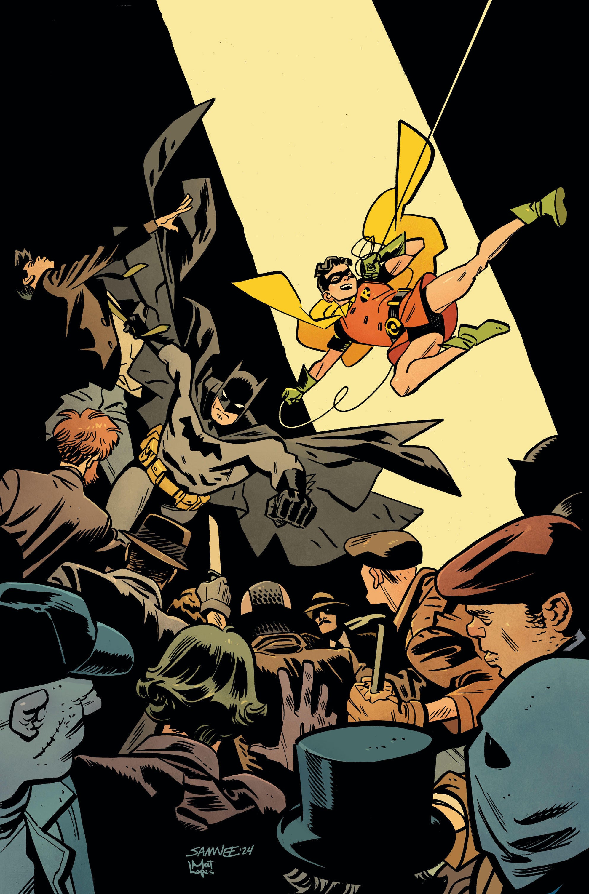 Batman and Robin: Year One Announced from Mark Waid and Chris Samnee