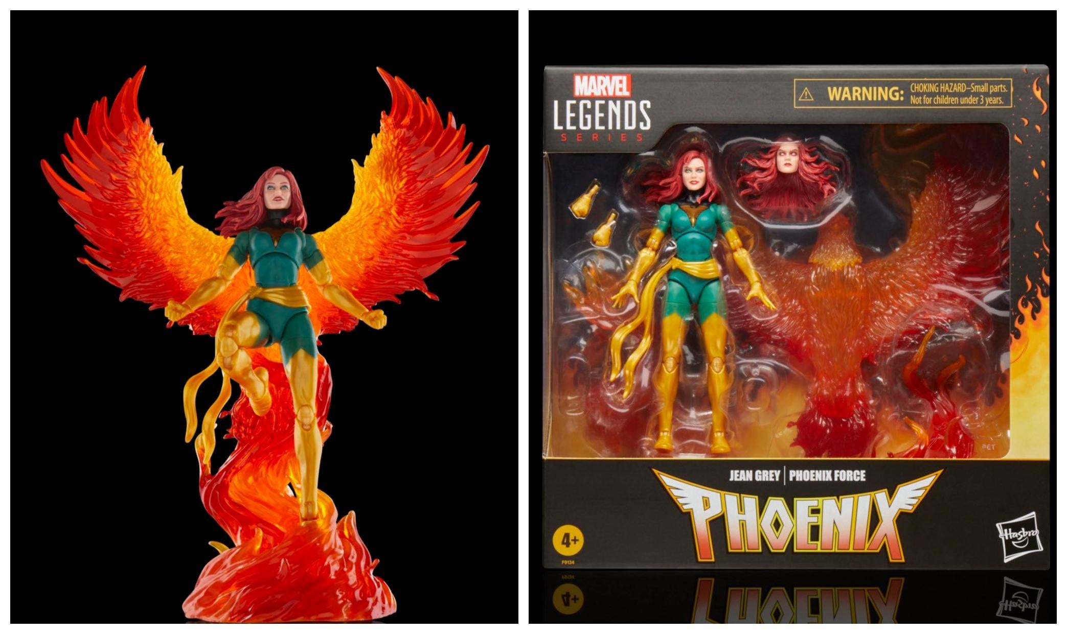 Фигура Феникса из Marvel Legends от Hasbro восстает сегодня