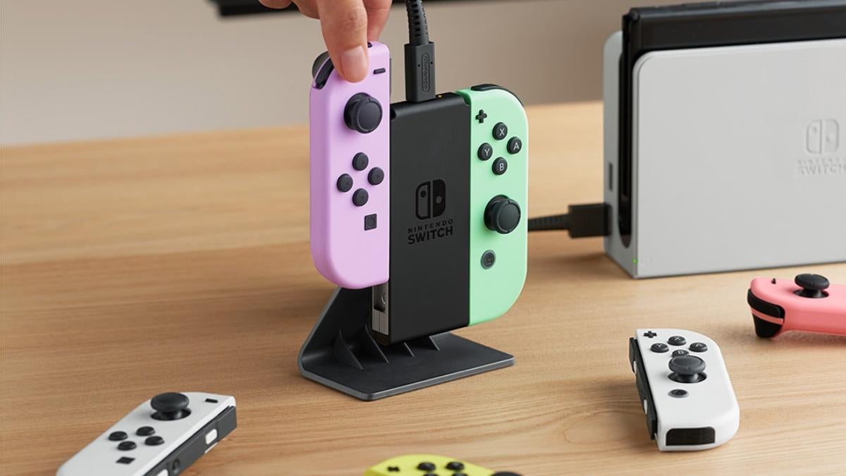 Поклонники Nintendo Switch озадачены новой подставкой для зарядки Joy-Con