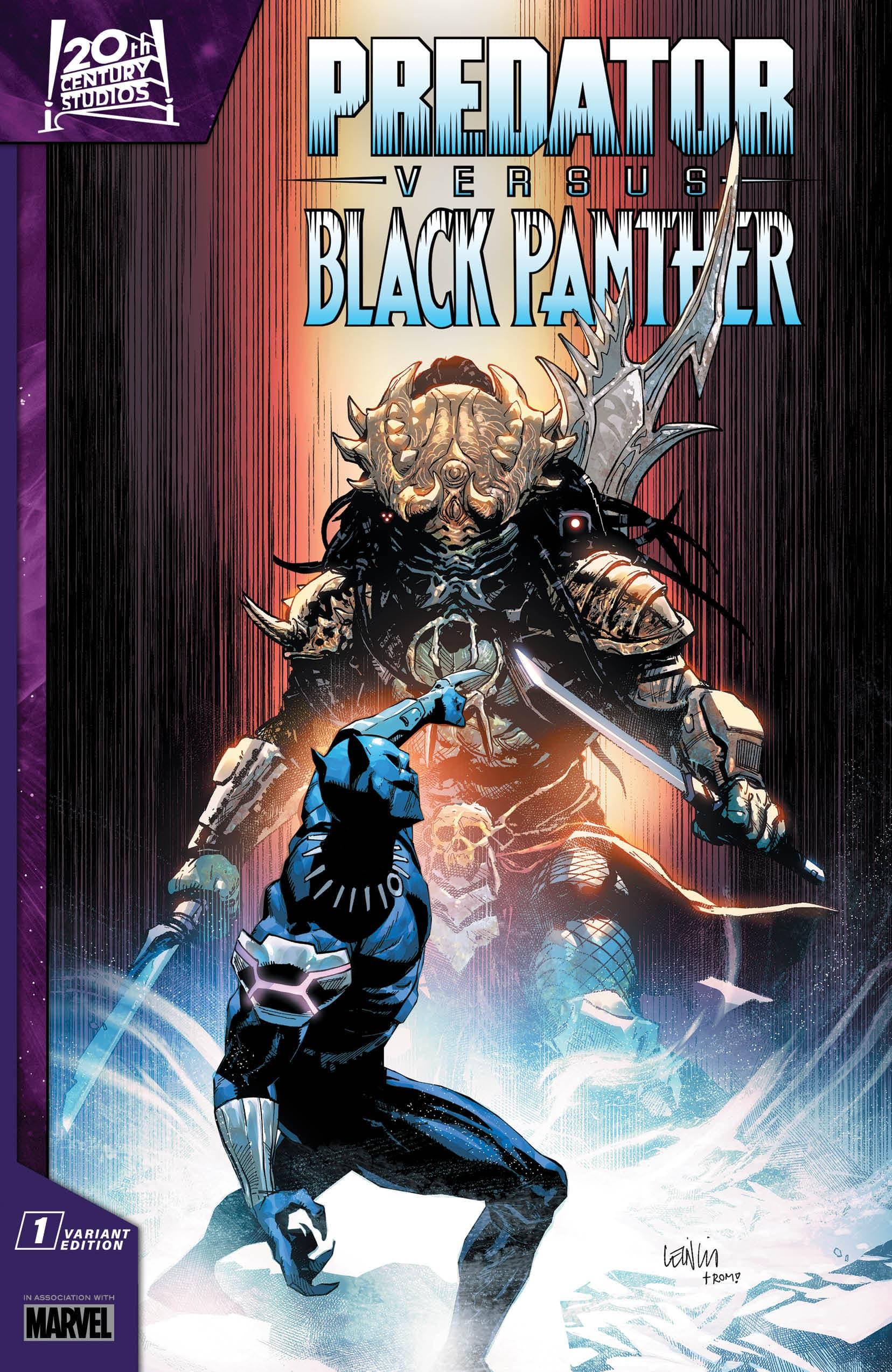 Marvel's T'Challa Battles a Yautja in First Look at Predator vs. Black Panther Comic