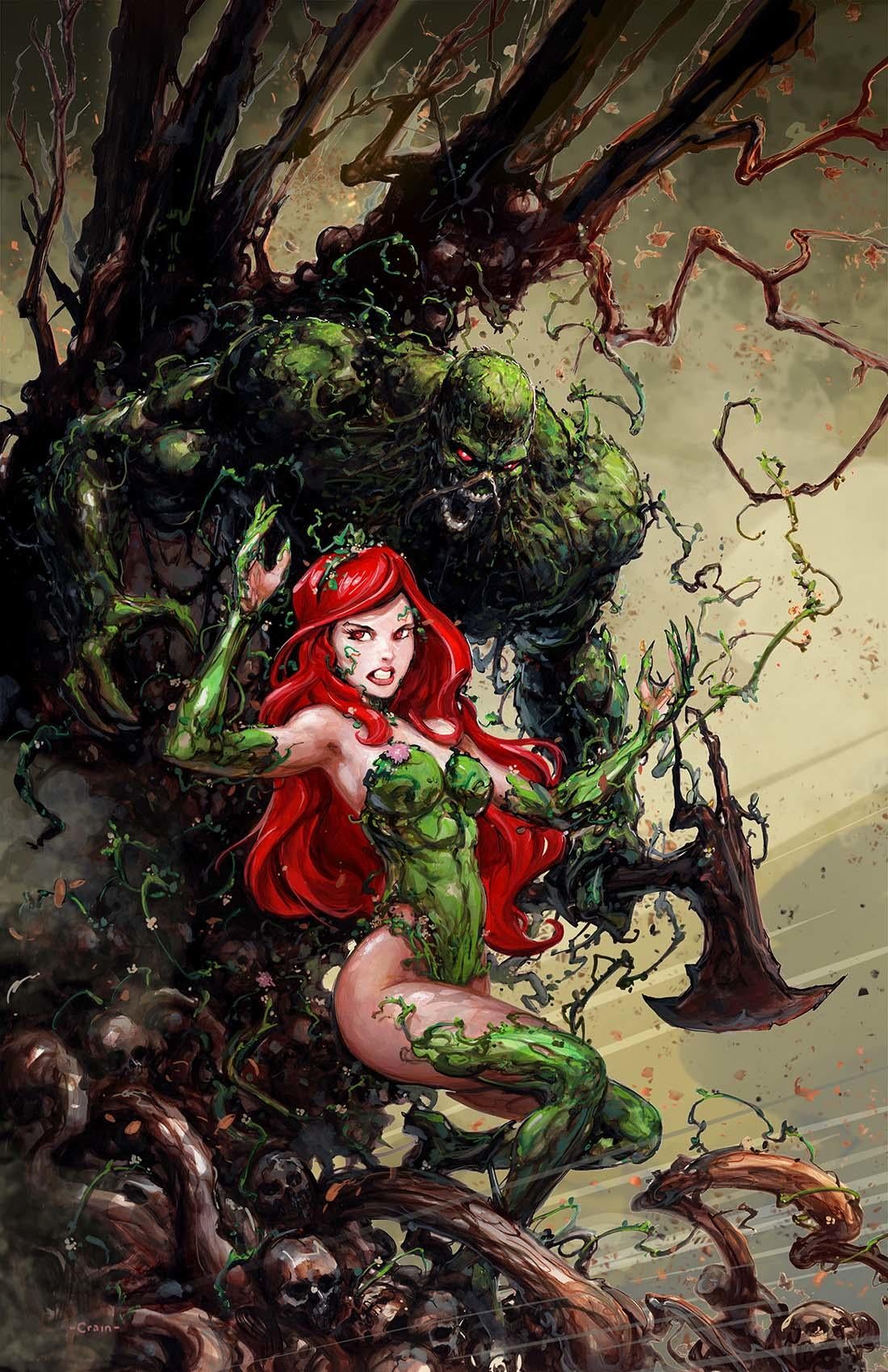 Poison Ivy and Swamp Thing Crossover Announced by DC