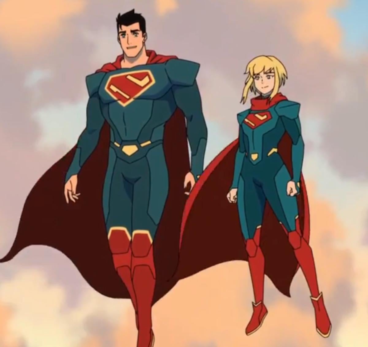 My Adventures with Superman Debuts Supergirl's Official Suit