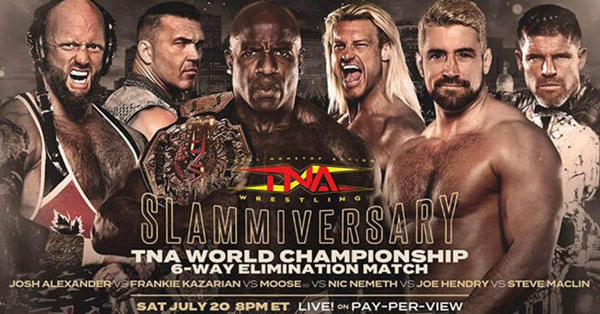 TNA's Nic Nemeth Becomes World Champion at Slammiversary