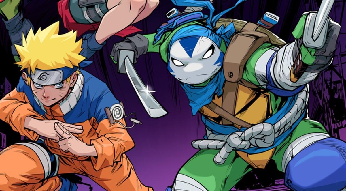 Teenage Mutant Ninja Turtles x Naruto Showcases Its Character Designs