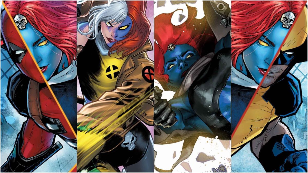 Marvel's Mystique Series Gets Deadpool and Wolverine Variant Covers