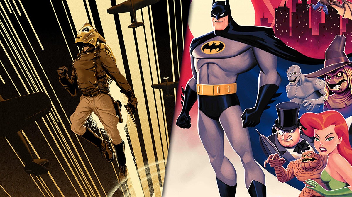 rocketeer-batman-the-animated-series-posters