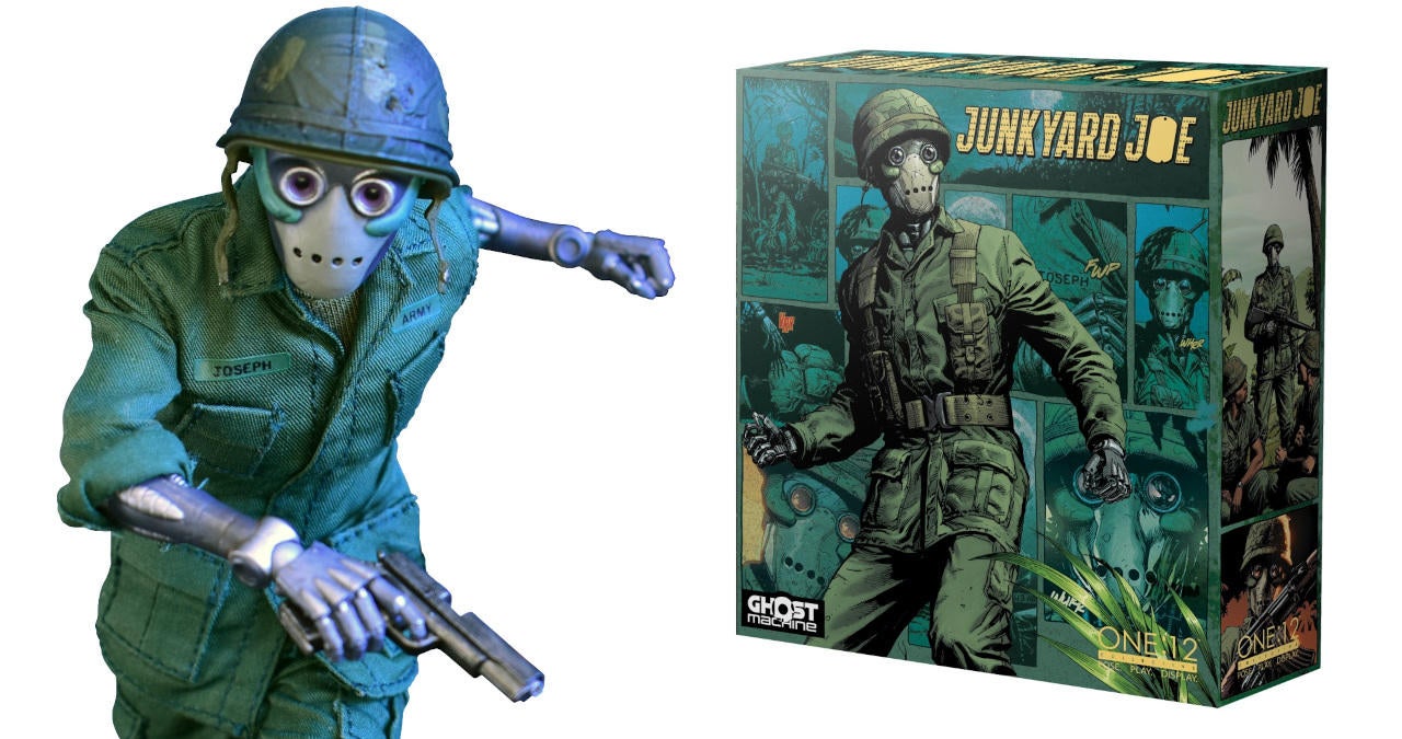 Ghost Machine и Mezco объединились для создания фигурки Junkyard Joe