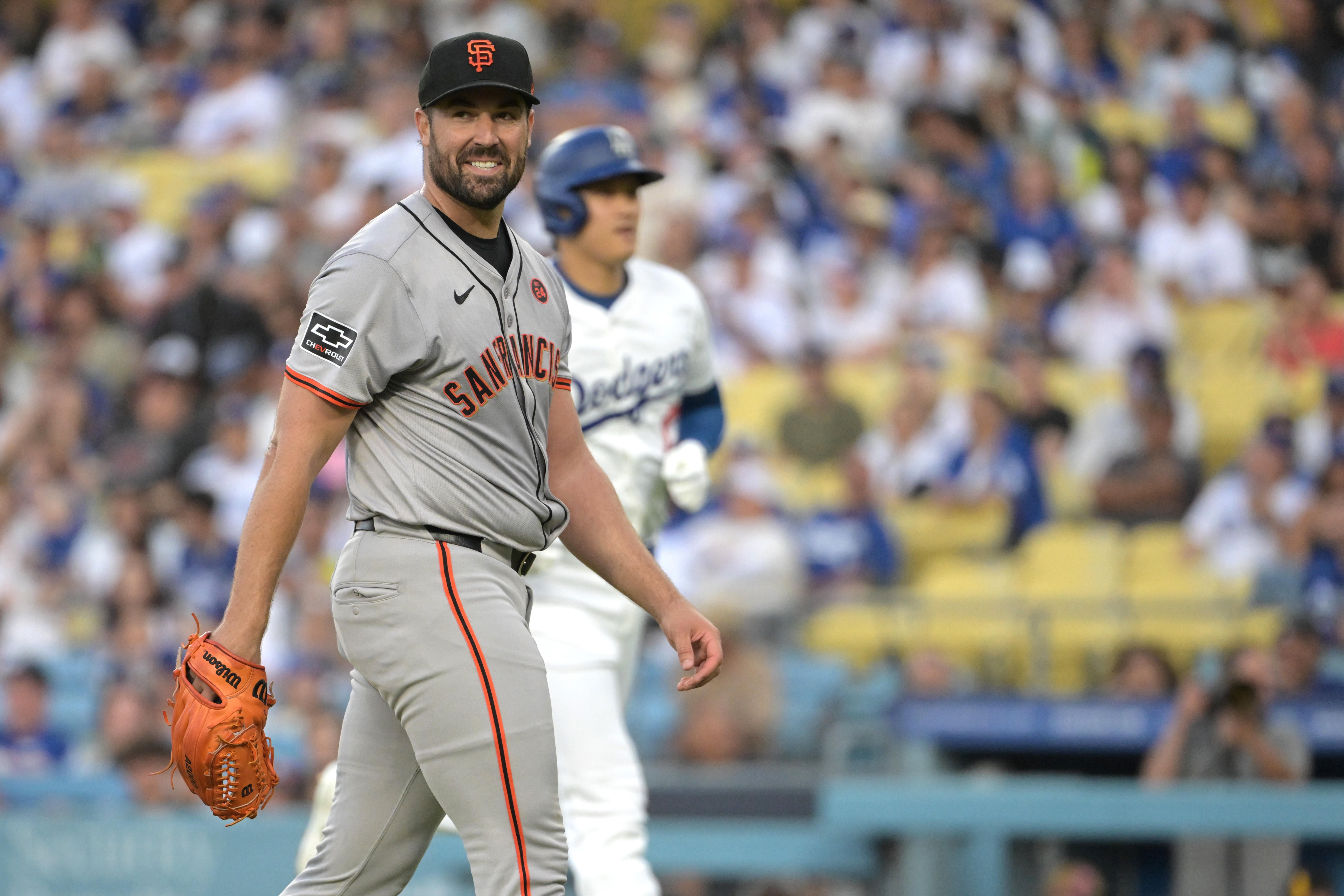 MLB: San Francisco Giants at Los Angeles Dodgers