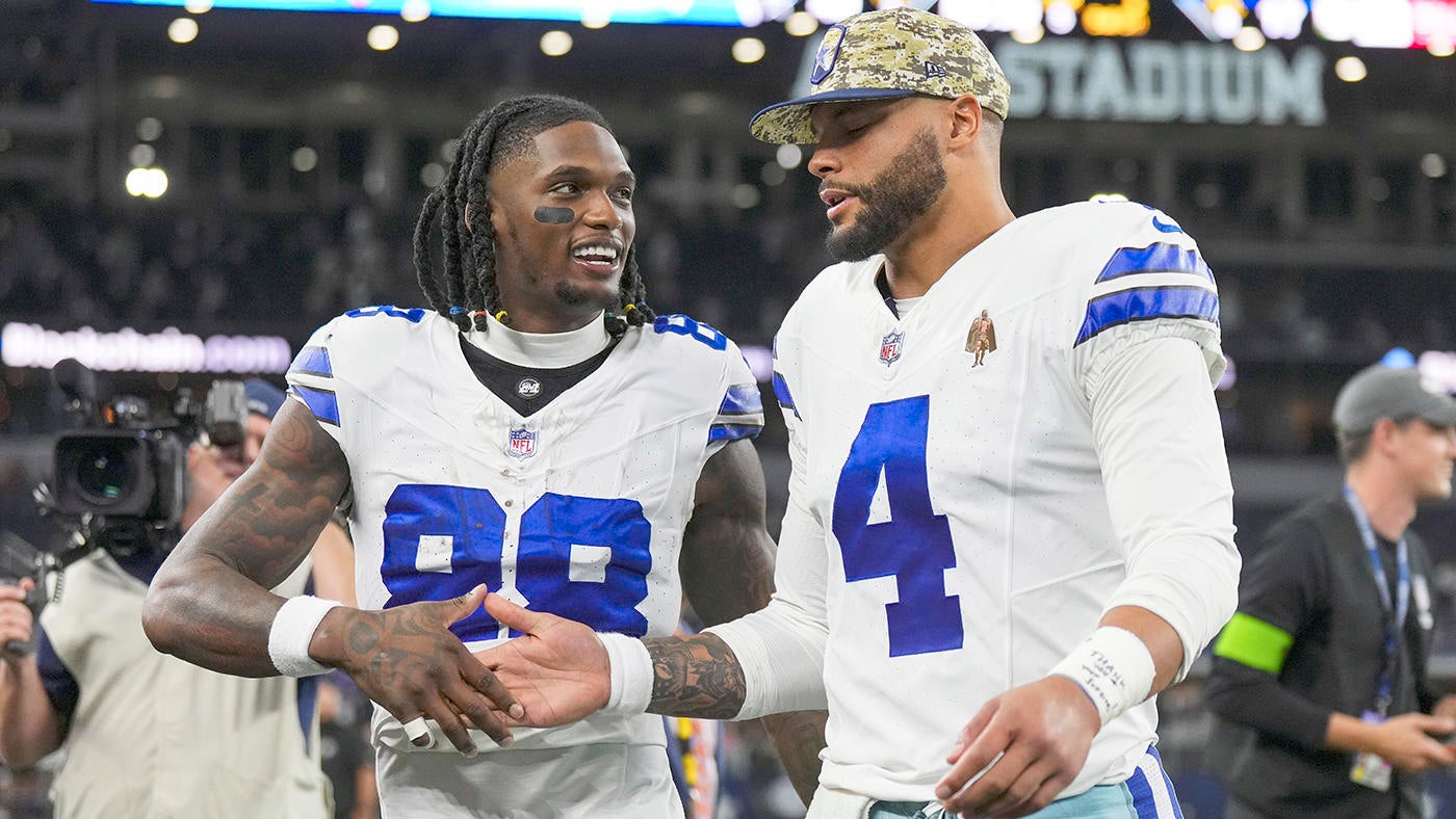 Cowboys' Dak Prescott 'a fan of' CeeDee Lamb, Micah Parsons getting biggest contracts: They 'need to get paid'