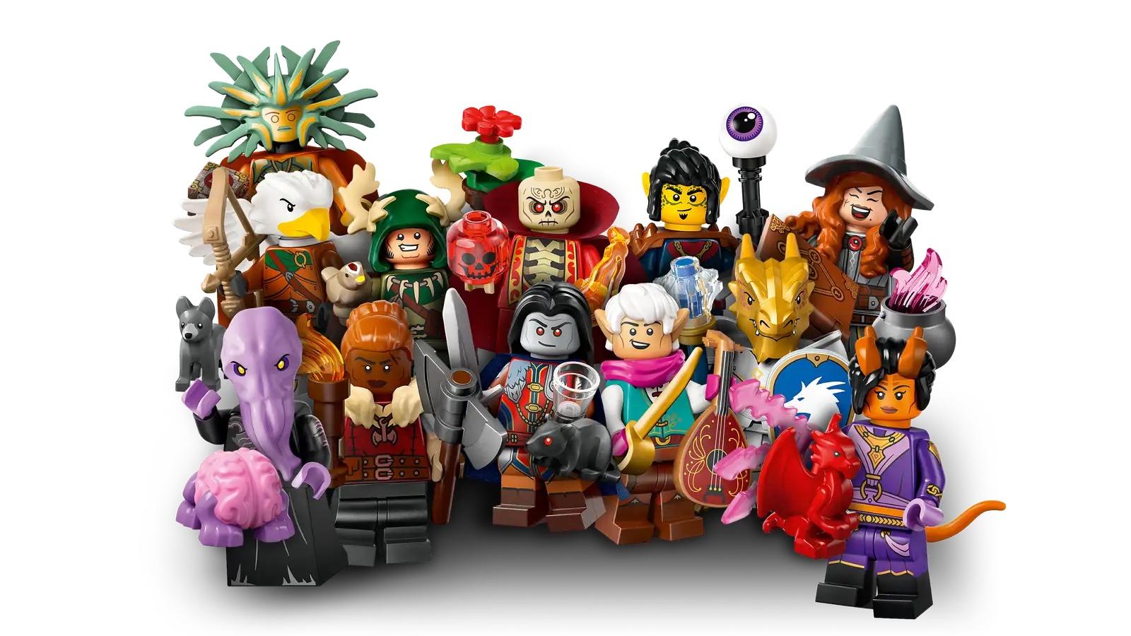 SDCC 2024: New Dungeons & Dragons LEGO Minifigures Revealed