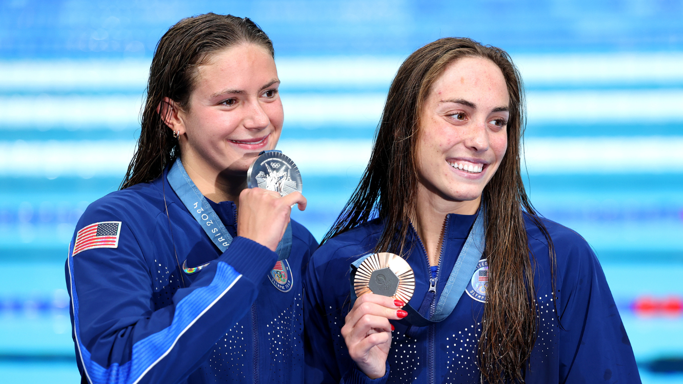 2024 Paris Olympics: Katie Grimes, Emma Weyant go 2-3 in 400-meter IM to highlight dynamic Team USA Swimming