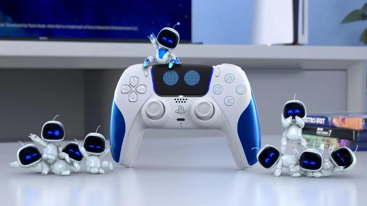 PlayStation представляет новый контроллер Astro Bot для PS5