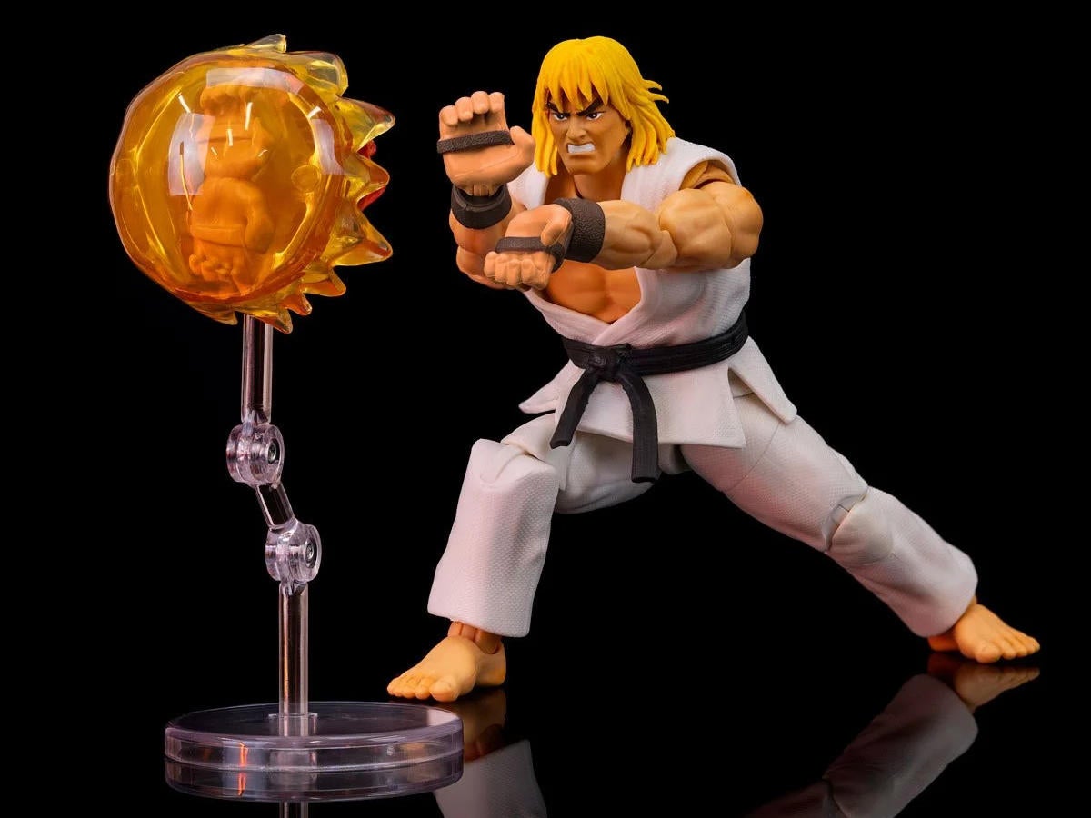 Street Fighter Ken Player 2 Edition Figure Has Entered The Game As An Exclusive