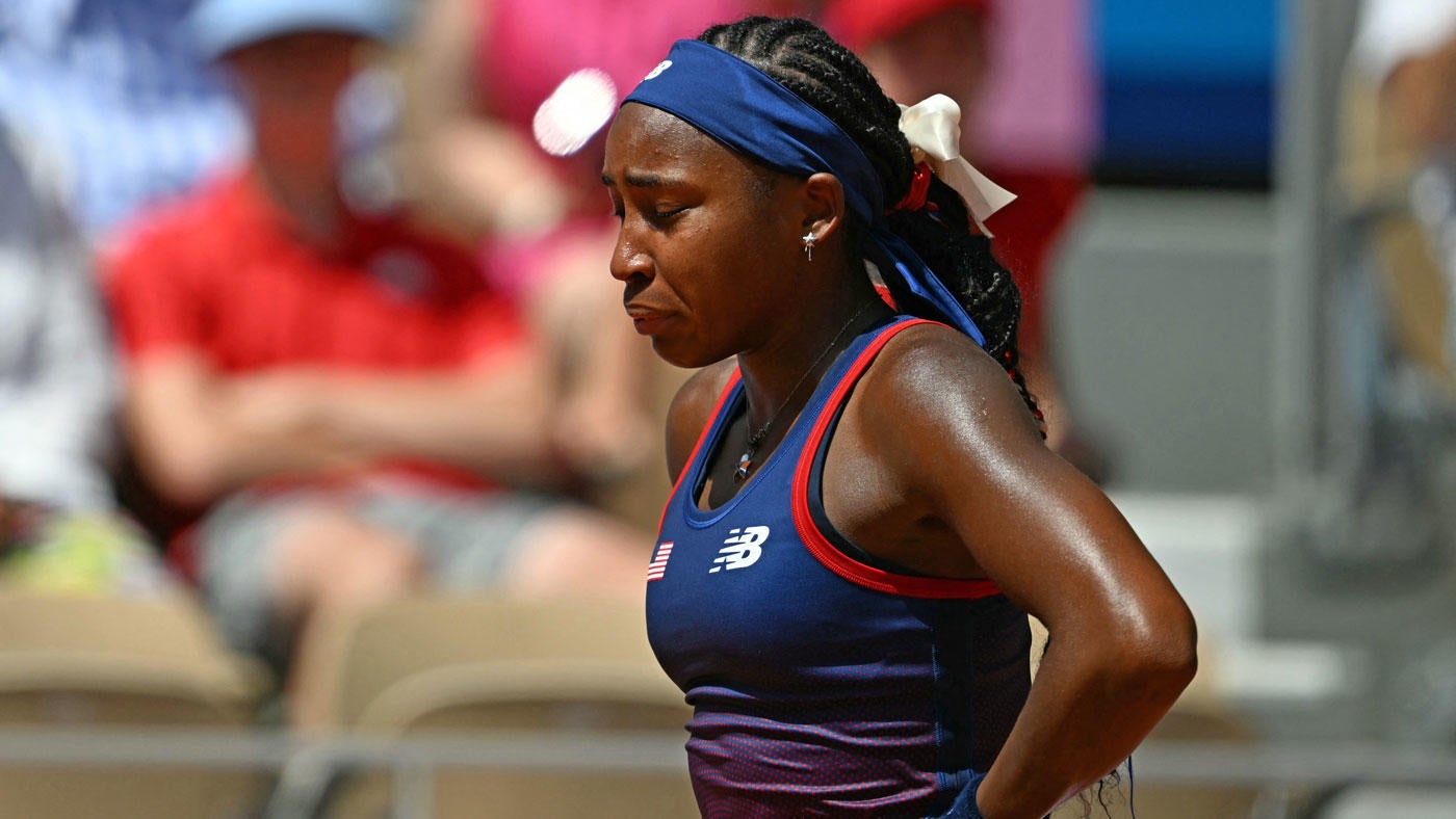 2024 Paris Olympics: Coco Gauff eliminated from singles play after controversial call in third round