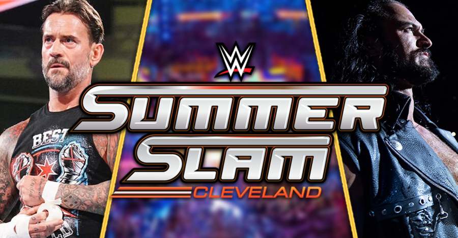 WWE SUMMERSLAM CM PUNK DREW MCINTYRE