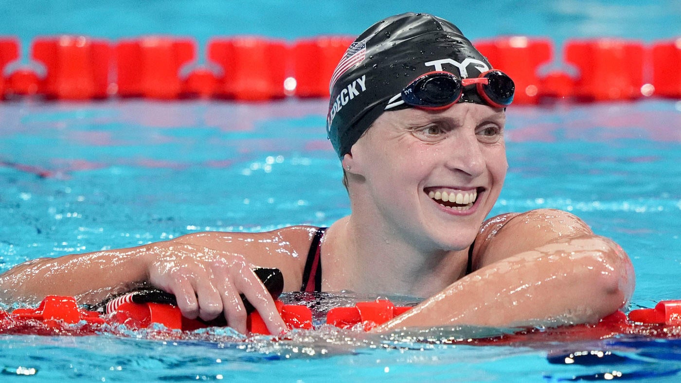 Olympics 2024: Katie Ledecky wins historic gold medal in 1500 meters; 12 medals tie most won by female swimmer