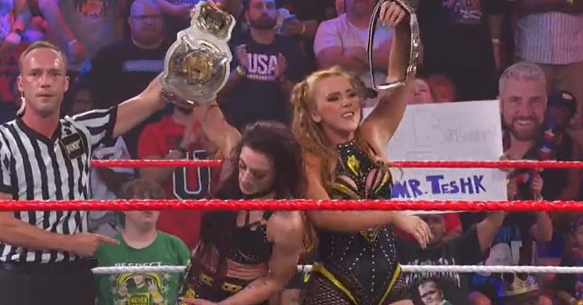 WWE's Unholy Union Retain Women's Tag Titles at NXT Great American Bash