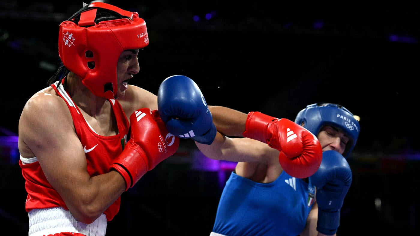 2024 Olympics boxing: Angela Carini concedes bout with Imane Khelif after 46 seconds, reigniting gender debate